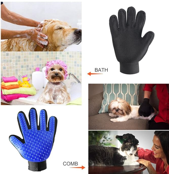 Guante quita pelos para mascotas