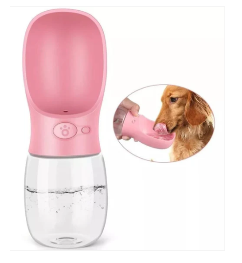 Botella bebedero portátil para perros