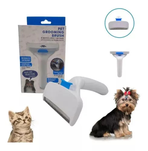 Cepillo deslanador para perros y gatos