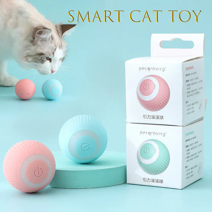 Pelota inteligente para gatos