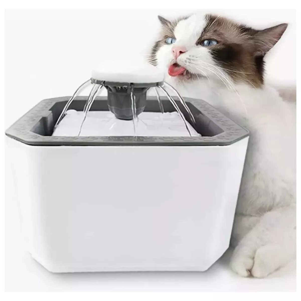 Fuente de agua 2,5 L para gatos y perros