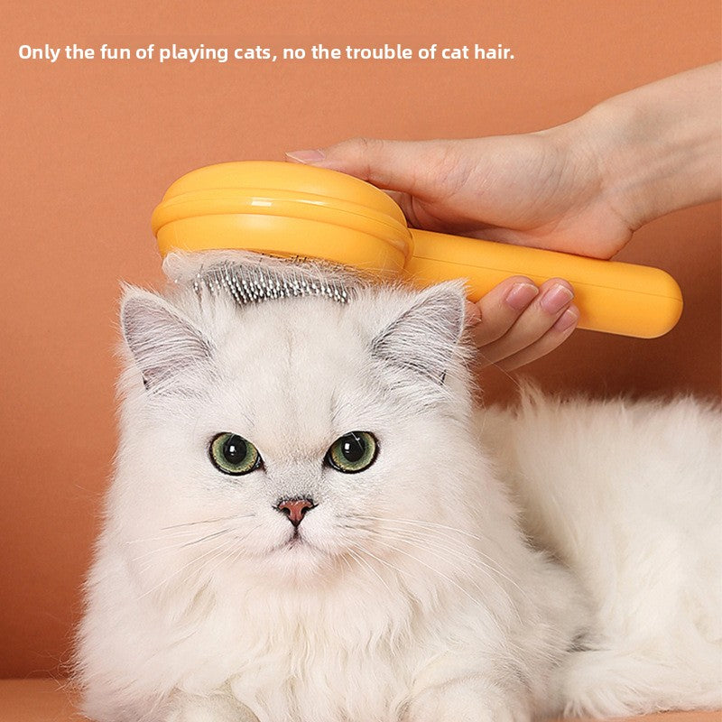 Peine autolimpiante para gatos