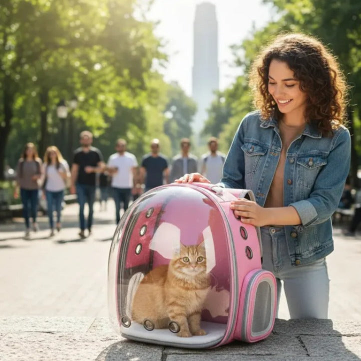Mochila para gato