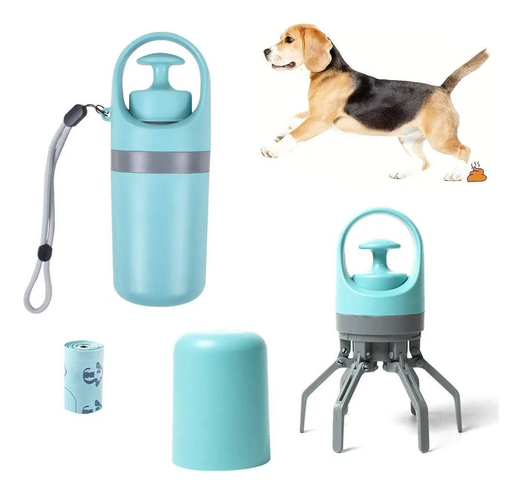 Recogedor portátil de desechos para perros